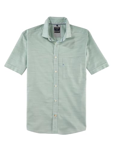 Chemise OLYMP regular fit coton vert col Kent homme