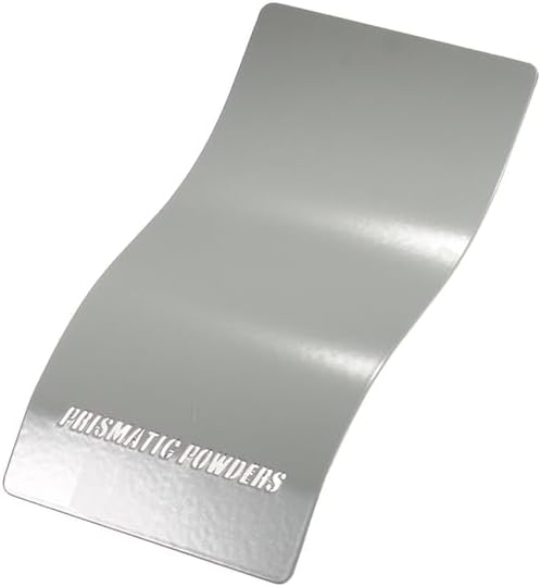 PRISMATIC POWDERS Super Durable ANSI 61 Grey - Solid Tone Polyester Powder Coating - Satin 1 LB - Durable, High Performance Coating for Automotive Metal, Wheels, Parts - Made in USA - (PSS-11186)
