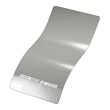 PRISMATIC POWDERS Super Durable ANSI 61 Grey - Solid Tone Polyester Powder Coating - Satin 1 LB - Durable, High Performance Coating for Automotive Metal, Wheels, Parts - Made in USA - (PSS-11186)