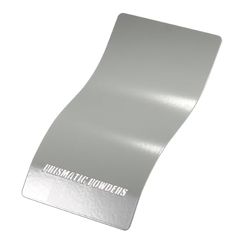 PRISMATIC POWDERS Super Durable ANSI 61 Grey - Solid Tone Polyester Powder Coating - Satin 1 LB - Durable, High Performance Coating for Automotive Metal, Wheels, Parts - Made in USA - (PSS-11186)