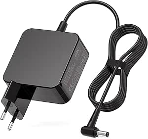 Image of WeFly 45W Laptop Charger for ASUS VivoBook 14 15 E410M E203M E210M E510 E510MA X540S X540L X541U X553M X556U X556UA, for Zenbook UX303U UX305F UX305C UX430U Charging Adapter 19V 2.37A