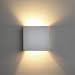 Produktbild Huahan Haituo Aluminium LED Wandleuchte,12W 85-245V 3000K einstellbar Outdoor Wandleuchte Warm Light(Weiß)