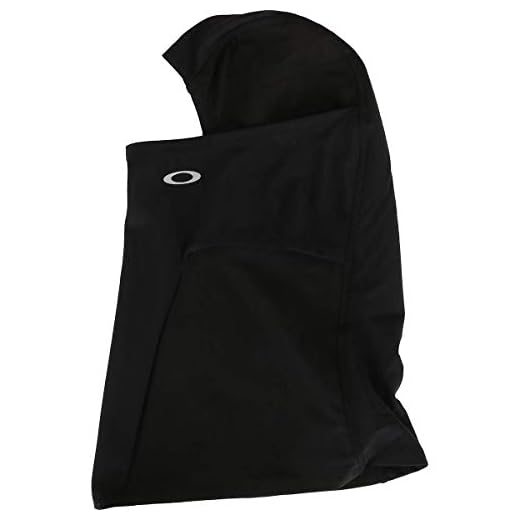 Oakley Cagoule Ellipse Stretch pour Homme, Schwarzout, Taille Unique