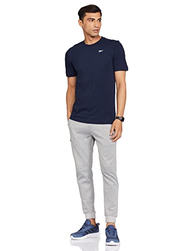 Image of Reebok Men's Solid Regular Fit T-Shirt