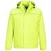 Produktbild Blue Wave Herren Funktionsjacke Klaas - Verstaubare und wasserdichte Regenjacke mit Mesh-Innenfutter und Kapuze in Neongelb Größe L