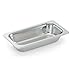 Vollrath 8231005 Miramar Plain Third-Size Long Rectangle Pan 2.7Qt.