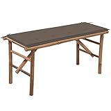 Photo Gallery iiaky 3063857 panca da giardino pieghevole con cuscino 118 cm in bambù panca da ingresso,divanetto in bambù per il corridoio,3-4 persone,legno naturale Photo Gallery iiaky 3063857 panca da giardino pieghevole con cuscino 118 cm in bambù panca da ingresso,divanetto in bambù per il corridoio,3-4 persone,legno naturale