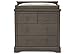 Delta Children Simmons Kids SlumberTime Paloma 4 Drawer Dresser with Changing Top, Rustic Grey