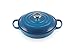 Le Creuset, Faitout en Fonte Émaillée, Rond, Ø 26 cm, 2 L, Compatible avec Toutes Sources de Chaleur (Induction Incluse), 4.205 kg, Bleu Marseille