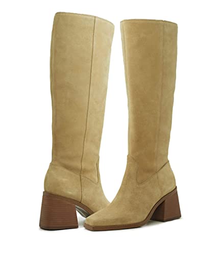 Image of Vince Camuto Women's Sangeti Stacked Heel Knee High Boot Fashion