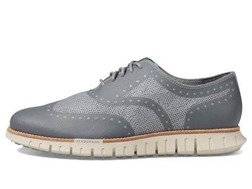 Image of Cole Haan Mens Zerogrand Remastered Remaster Embrostitch Wingtip