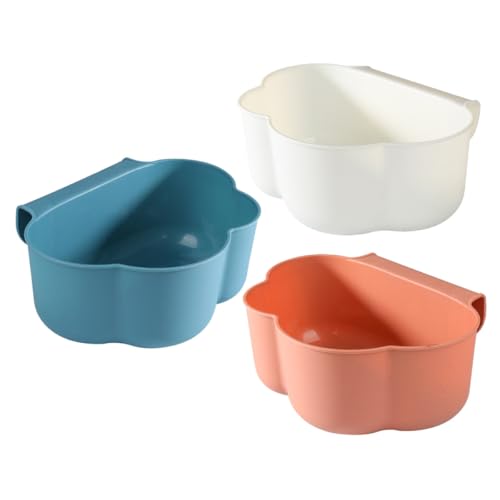 Set de 3 botes de basura colgantes con forma de nube