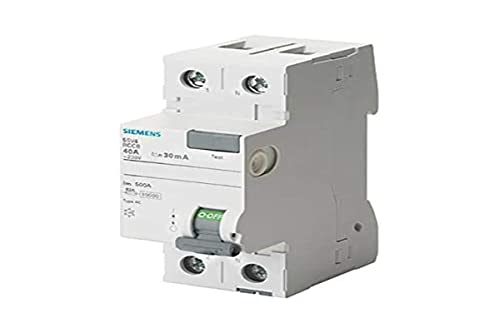 Interruptor Diferencial 5SV, 70MM, Clase Ac, 2 Polos, 63A, 30MA