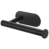Modernes Design: Das L-förmige Design sorgt dafür, dass die wc rollenhalter reibungslos von der Wand weggedreht werden kann. Das Anti-Drop-Design verhindert, dass die Papierrolle abrutscht. Der Abstand zwischen der klebrigen Seite und dem Stab, der das Seidenpapier hält, beträgt 6 cm und reicht aus, um eine neue Rolle Papier zu halten, die sich gut entfaltet.