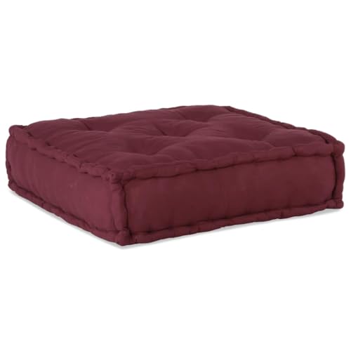 Vidaxl Pouf Modulare Marrone Rossiccio 70X70X54 In Tessuto - 4
