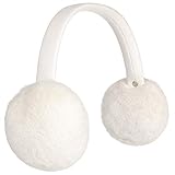 Seeberger Orejeras Jasmine Protector de Orejas Calentador (Talla única - Blanco Crema)