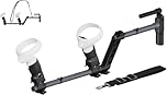 Lokyoyo VR Gun Stock for Que.st 3S/ 3/2, VR Gunstock for Que.st 2 Shooting Controller Handle, VR Shooting Game Accessories Que.st 2 Magnetic Rifle, with Shoulder Straps (for 2/3/3s)