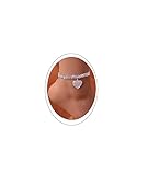 MIFYNN Heart Ankle Bracelets for Women Rhinestone Tennis Chain Love Heart Ankle Silver Foot Chain Crystal Anklet Beach Jewelry Adjustable 21+6cm (Silver3)