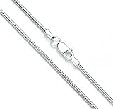 Old English Jewellers Sterling Silver Snake Chain/Necklace - 16 18 20 22 24 inch (20)