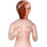 Liliful 59 Inch Blow up Doll Inflatable Bachelorette Party Accessories Holiday Christmas Halloween Party Props Decoration Pranks Gag Gifts for White Elephant(Angelia)