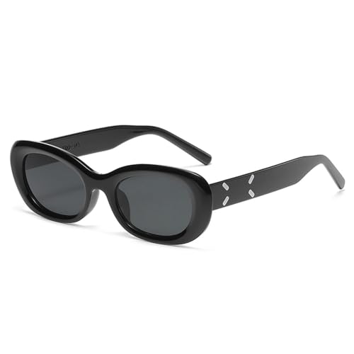 Lunettes de soleil ovales anti-éblouissement monture légère sans douleur