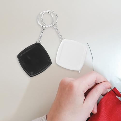 Zerodeko Set 2 Cintas Métricas Mini Portátiles 2m miniatura 5