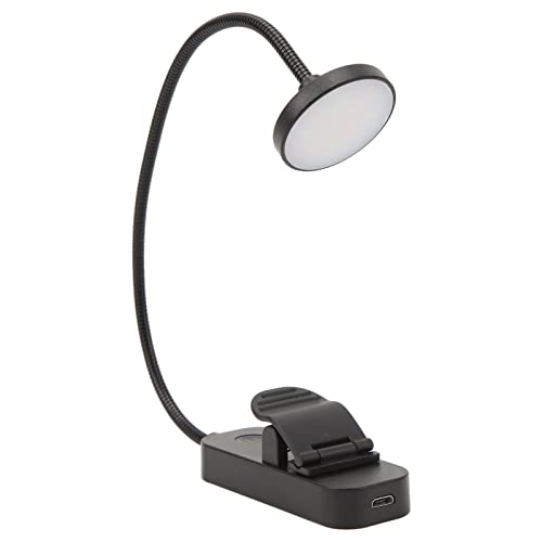 Hyuduo Reading Light USB Rechargeable LED Book Light with Clip On Design for Reading in Bed
