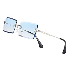 Silver Frame/Gradient Blue Lens