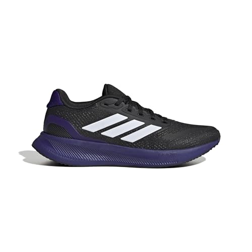 adidas Runfalcon 5 Running Shoes Chaussures de Course Femme, Core Black FTWR White Core Black, 37 1/3 EU