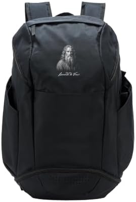 Classic Leonardo Da Vinci Renaissance Portrait Sport Backpack