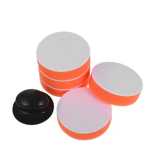 Alipis Herramientas Para Encerar Automóviles Almohadillas De Pulido Manual Esponjas Para Aplicar Cera Kit Completo