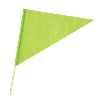 アーテック 三角旗 不織布 黄緑 3195