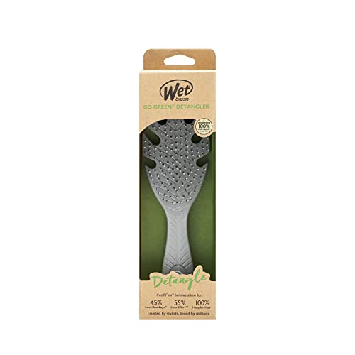Wet Brush-pro Go Green Detangler Grey, Black, 1 Count - Image 4