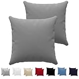 AMPLIA GAMA PARA ELEGIR: Gracias a los múltiples tamaños disponibles, podrás encontrar un juego de fundas perfecto para tus almohadas: Cojin 40x40 cm, Almohada 40x60 cm, Almohada 40x80 cm, Cojin 80x80 cm, Cojin 60x60 cm, Almohada 50x70 cm, Almohada 40x145 cm, Almohada 65x65 cm