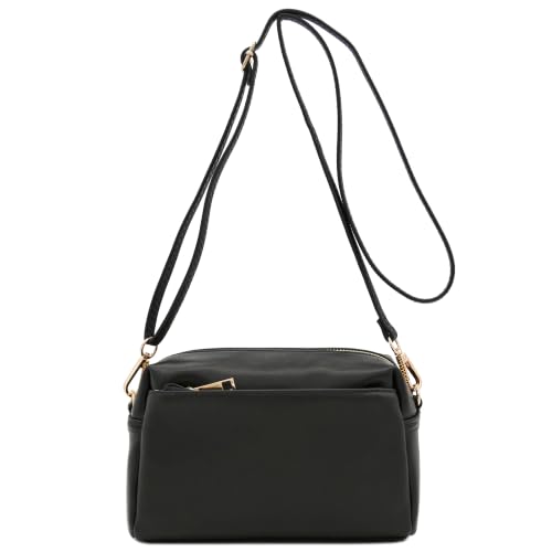 Rosetti Lexi Triple-Zip Crossbody