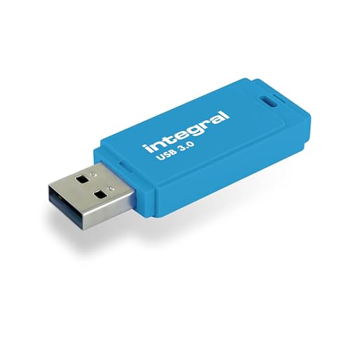 Preisvergleich Produktbild Integral 128GB Neon Blau USB 3.2 Gen 1 Flash-Laufwerk