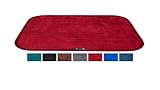 Aladino il tappeto Magico® Paillasson D'entrée Maison Paillasson Exterieur Entree Tapis Entree Interieur Lavable Tapis Antidérapant Tapis Bain Douche(100 x 65 cm, Bordeaux)