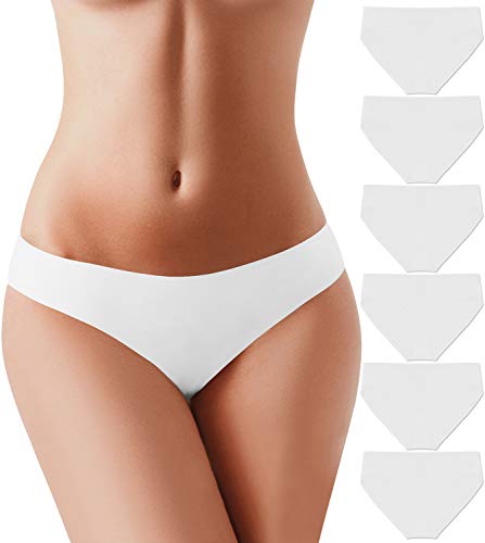 BUBBLELIME XS-XL Bikini Panties Women’s Low Rise String Breathable Soft Underwear Bonded No