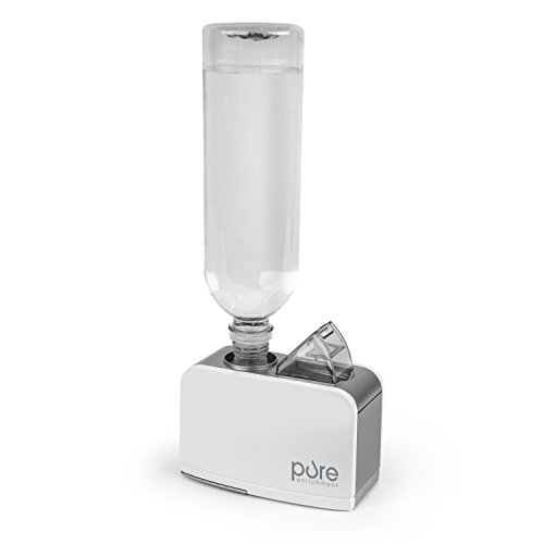 OffiHom Cool Mist Humidifier, 50ML Mini USB Quiet Vehicle-Mounted Humidifier Automatic Power Off Anti-Dry Protection Portable Travel Car Air Humidifier for Office Study Home Yoga Birthday Gift