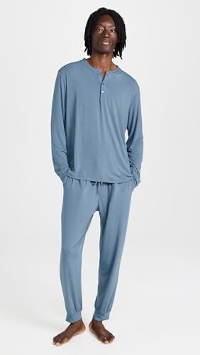 Image of Eberjey Henry Men's Jersey Modal PJ Set