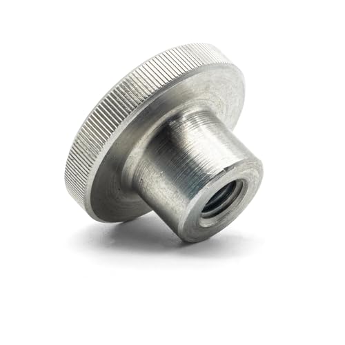Hippo Hardware M10 (10mm) Knurled Thumb Nuts Hand Grip Knob High Type Stainless DIN466 (Pack of 20) - Image 6
