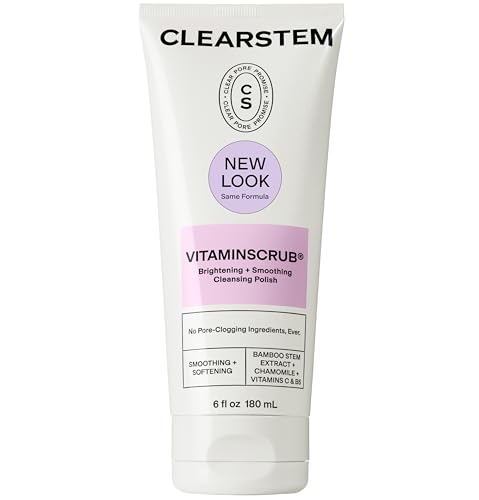 VITAMINSCRUB Antioxidant Infused Exfoliating Face & Body Scrub with Vitamin C