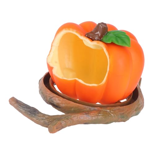 iplusmile 1個 餌箱 オウム用の餌入れ ペットボウル 犬の餌やり モルモットの餌 バニーフィーダー ケージ用自動給餌器 鳥の餌 容器 皿 Orange プラスチック 再利用可能