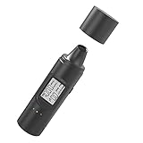 ASCOZY Alcoholimetro, Probador de Alcohol Recargable con Pantalla LCD Digital, Semiconductor de Sensor, Medición Rápida y Precisa, Alarma Sonora
