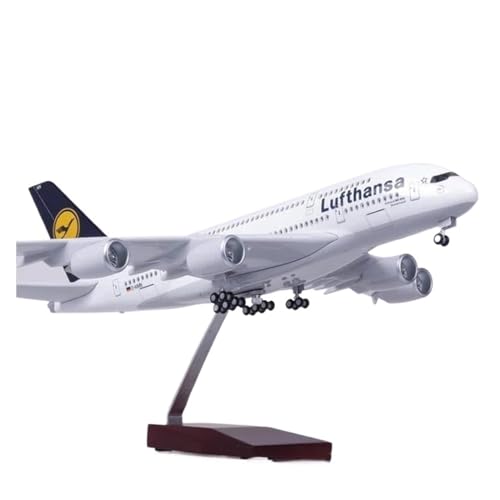 Maquette Airbus A380 Lufthansa 1:160 en métal moulé sous pression