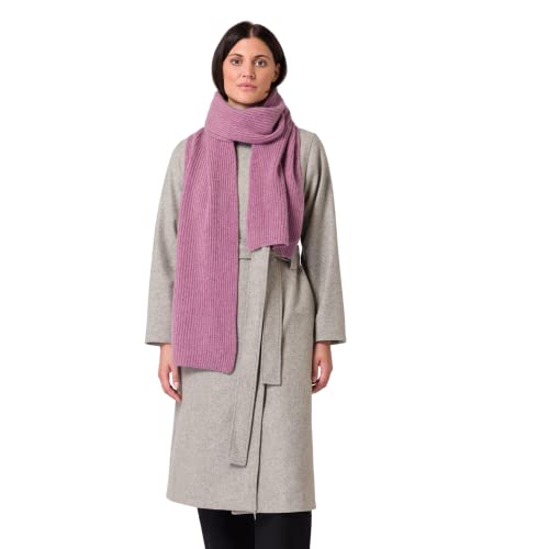 Style & Republic Damen Schal aus 100% Kaschmir | edler Damen-Schal aus feinstem Cashmere | Größe 196 x 28 cm (Altrosa)