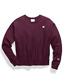Champion Women's RW Crew, Dark Berry Purple-Y06145, XX-Large