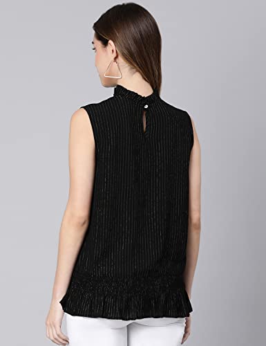 Image of oxolloxo Shine Lara Lurex Print Color Women Linned top