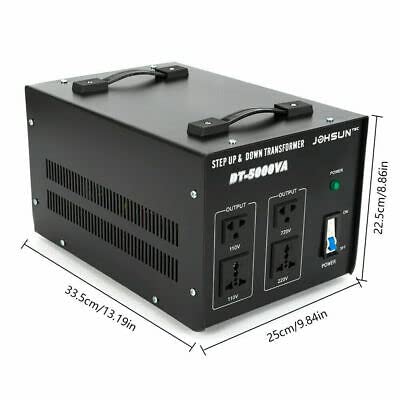 Transformador de tensión convertidor de voltaje Step Up/Down, 4000 W, 110 V y 220 V, convertidor de corriente para máquina