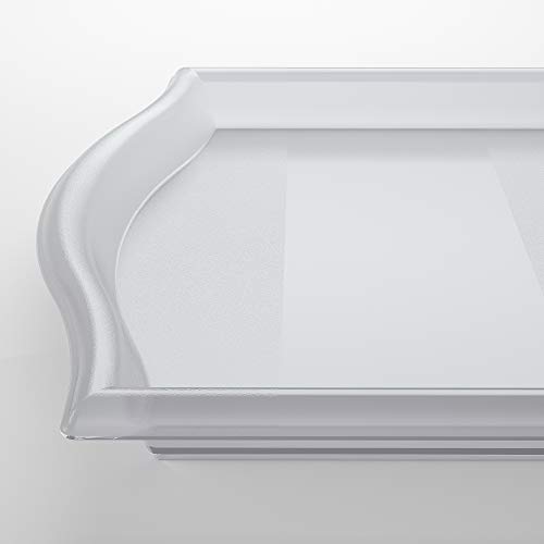 Plateau SMULA transparent pour éviter les verres renversés au salon